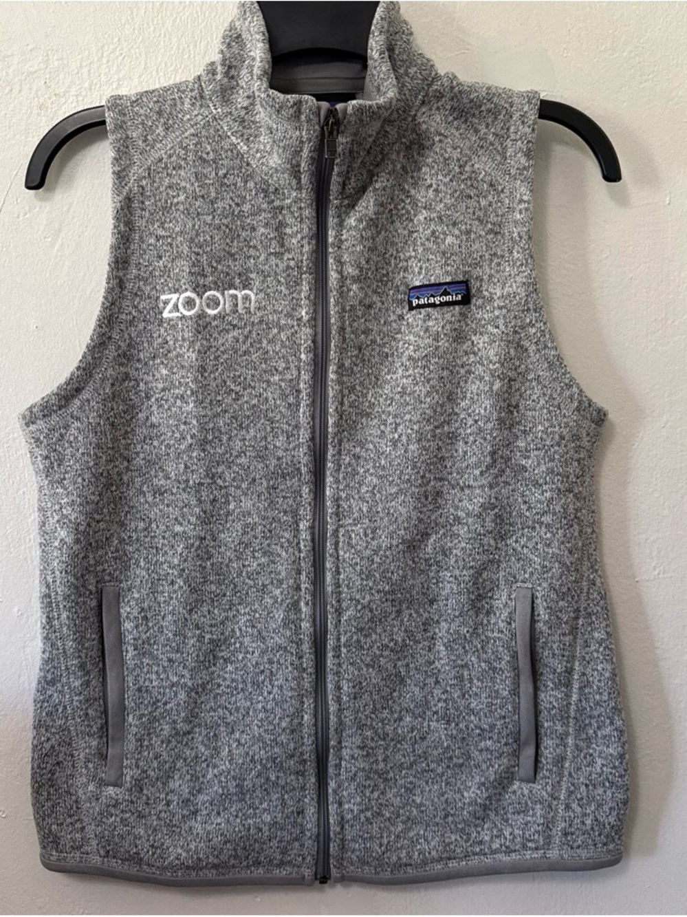 Zoom x Patagonia Grey Vest Womens Size Small